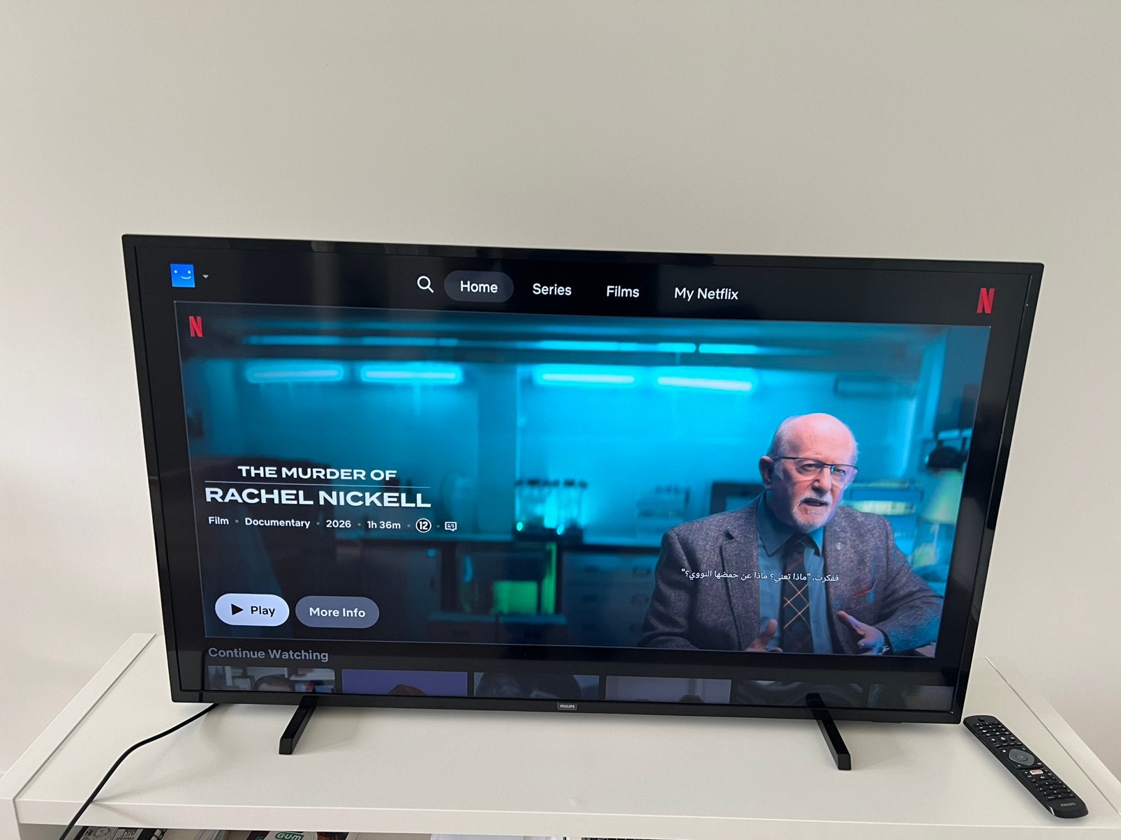 50 inch Philips smart TV, Philips, 50 Hz, Ophalen of Verzenden, Zo goed als nieuw