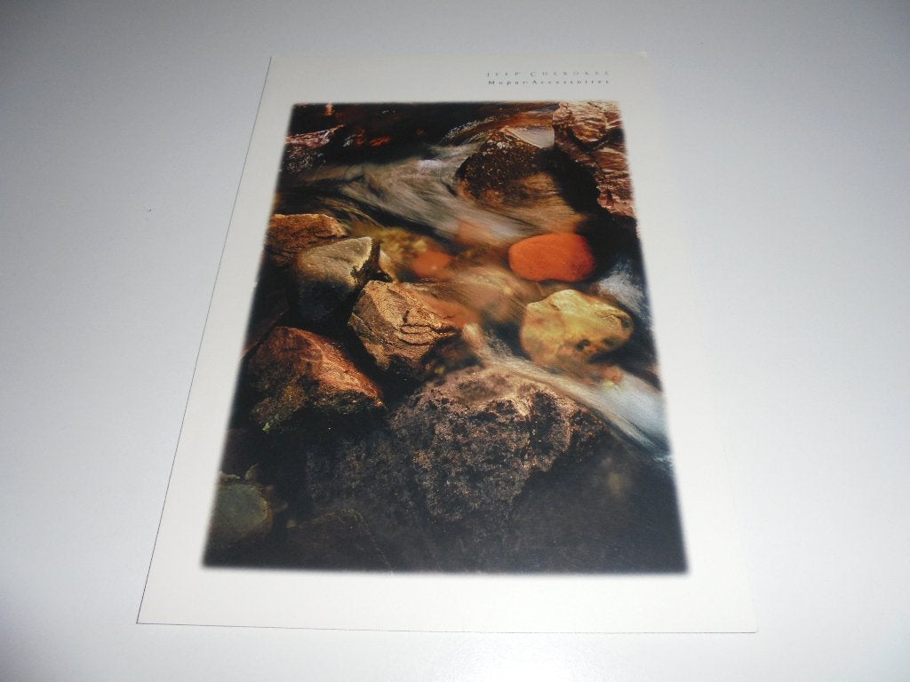 brochure Jeep Cherokee accessoires  1999, Ophalen of Verzenden, Gelezen, Overige merken
