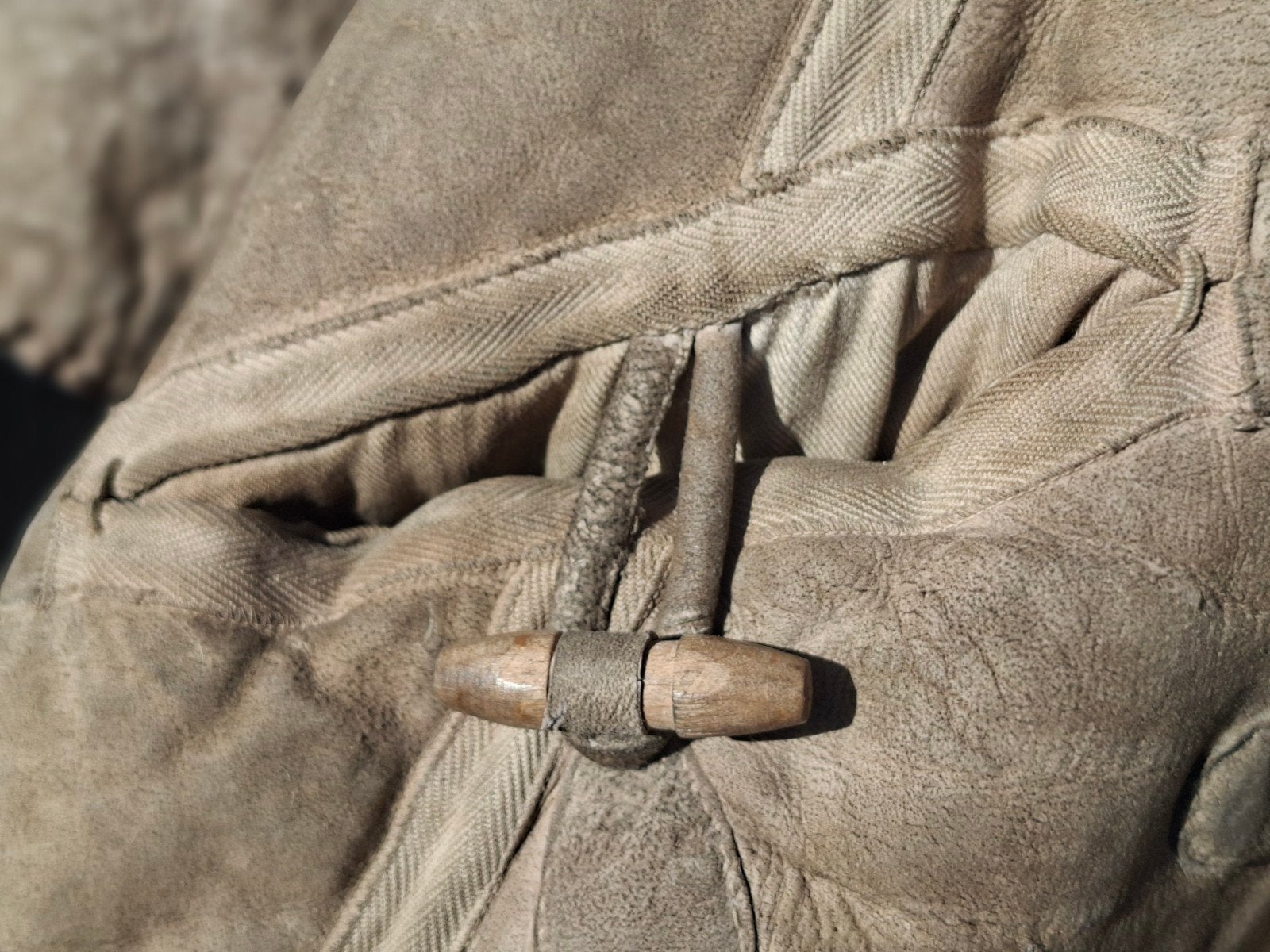 Duits wo2 Luftwaffe 1941 wachmantel pelzmantel wk2  bontjas, Verzamelen, Ophalen of Verzenden, Luchtmacht, Duitsland, Kleding of Schoenen