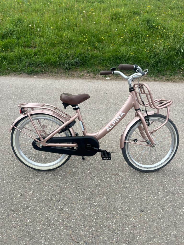 Alpina Clubb 20 inch – Roze Gold – Nieuwstaat, Fietsen en Brommers, Fietsen | Kinderfietsjes, Ophalen, Zo goed als nieuw, 20 inch of meer