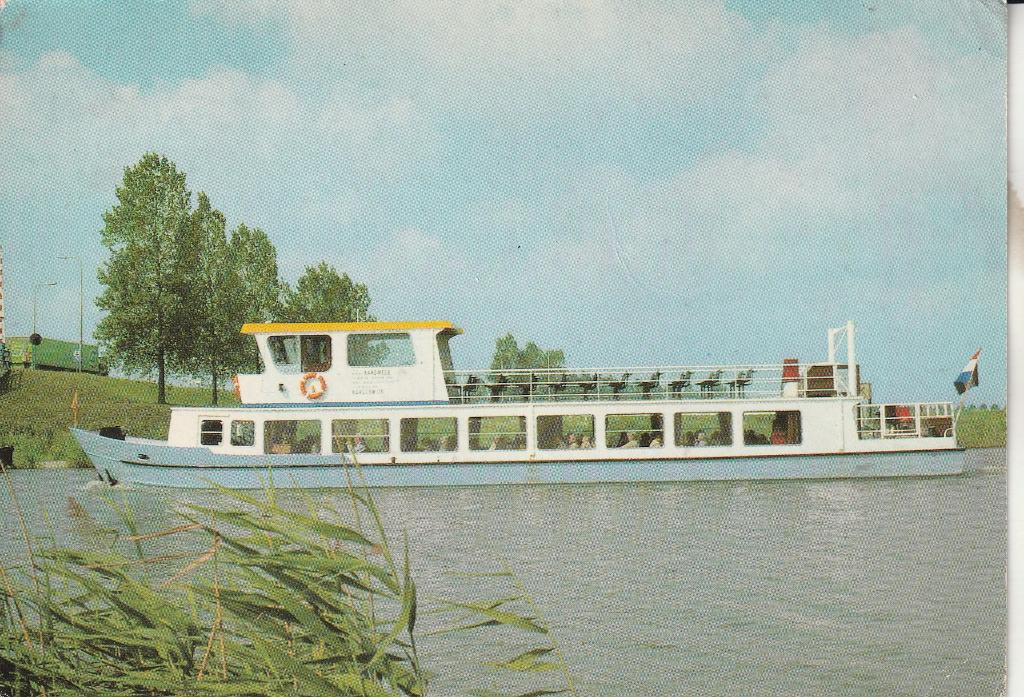 Rederij Randmeer Harderwijk M.S. Caroline 1983, Ophalen of Verzenden, 1980 tot heden, Gelopen, Gelderland