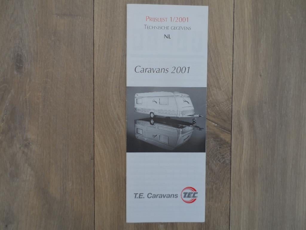 TEC prijslijst + technische gegevens modeljaar 2001, Ophalen of Verzenden, Zo goed als nieuw
