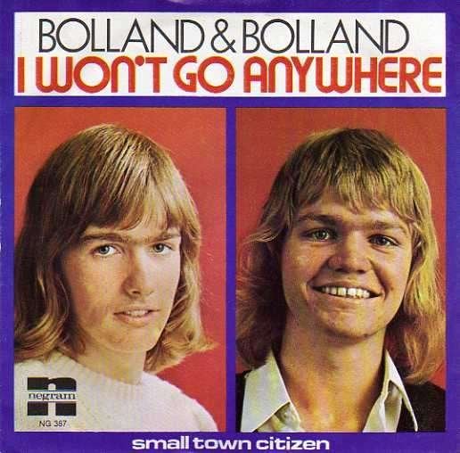 Nederpop: Bolland & Bolland- I won't go Anywhere
