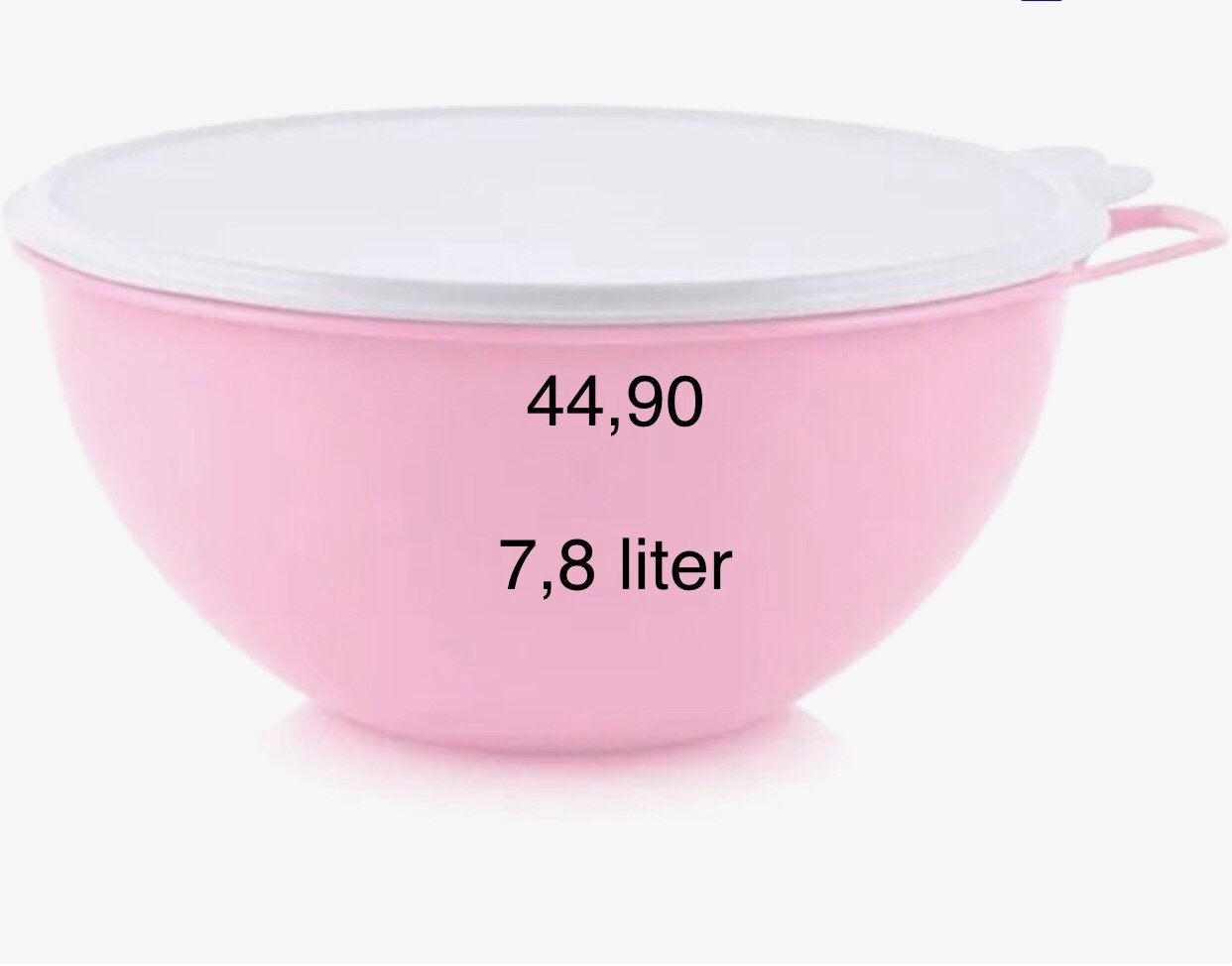 tupperware roze grote kom 7,8 liter op=op, Ophalen of Verzenden, Nieuw, Bak of Kom, BPA-vrij