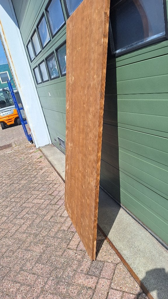 schuifdeur kastdeur deur gebruikt steigerhout 95x215cm, Doe-het-zelf en Verbouw, Deuren en Horren, Ophalen, 80 tot 100 cm, 215 cm of meer
