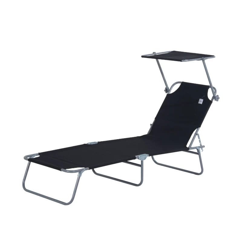 Opvouwbaar ligbed strandbed tuinstoel zonnebed, Ophalen of Verzenden, Nieuw, Campingstoel