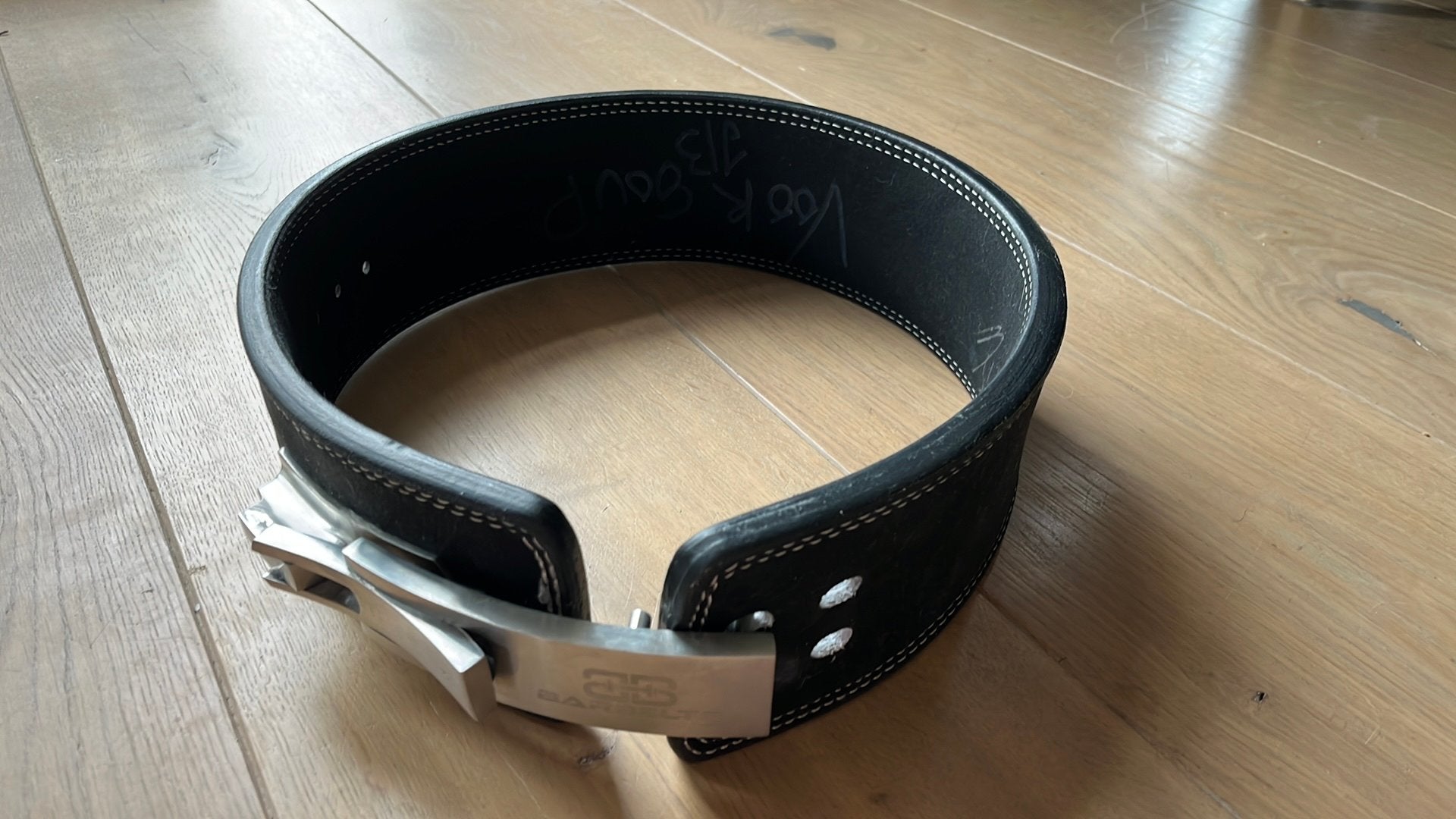 Barbelts Lifting Belt, Sport en Fitness, Ophalen of Verzenden, Zo goed als nieuw, Overige typen