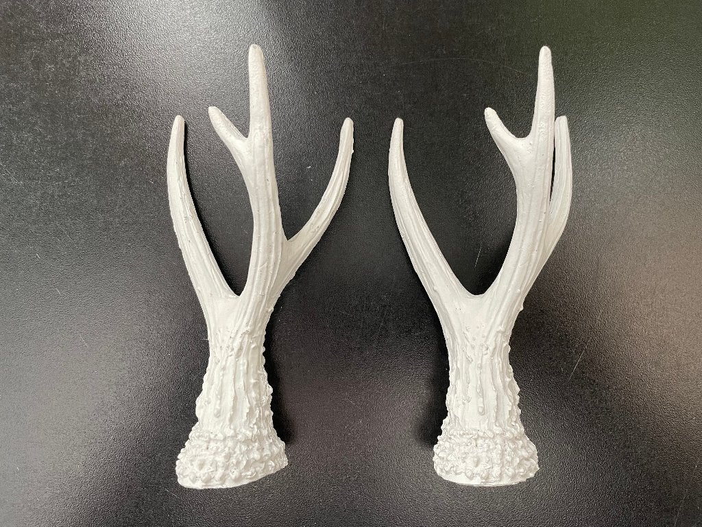Kerstdecoratie Gewei 2 Stuks 15 CM, Ophalen of Verzenden, Zo goed als nieuw