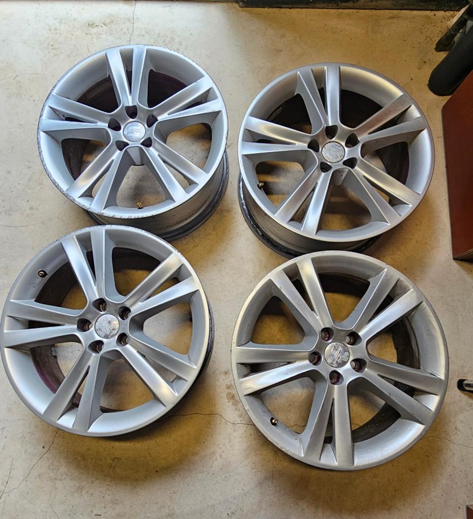 Originele 17 inch "Saga" velgen voor Seat Ibiza (6J), Ophalen, Gebruikt, 17 inch, Velg(en)
