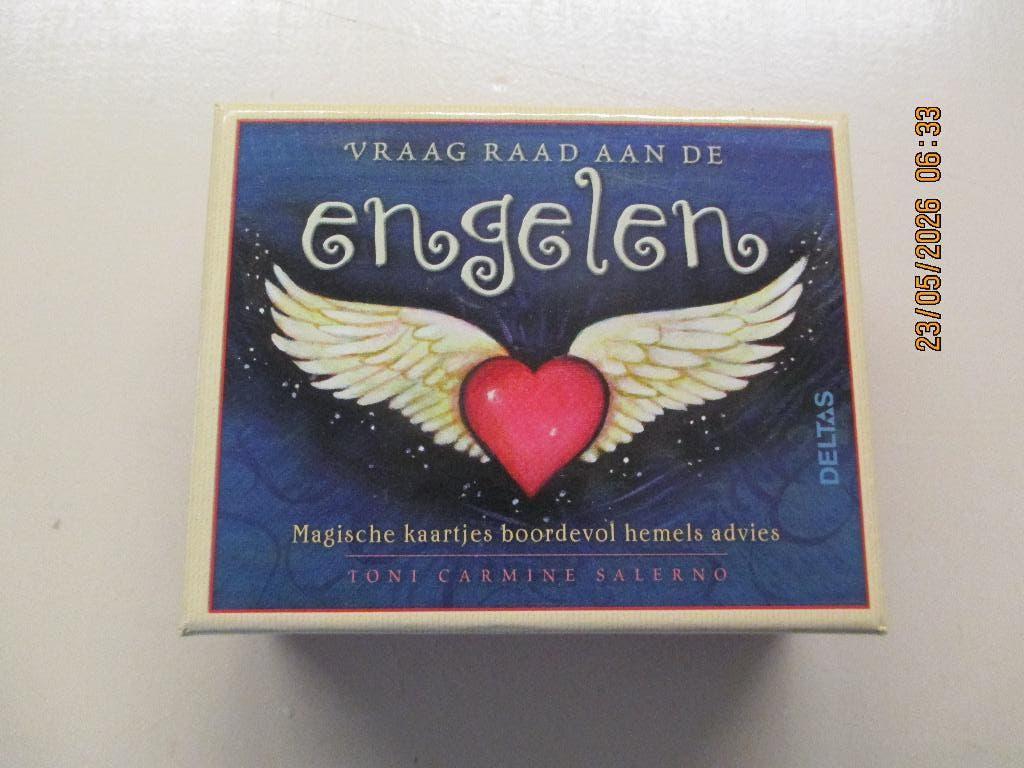engelenkaartjes Prachtig doosje met 55 kaartjes, Boeken, Spiritualiteit algemeen, Overige typen, Ophalen of Verzenden, Zo goed als nieuw