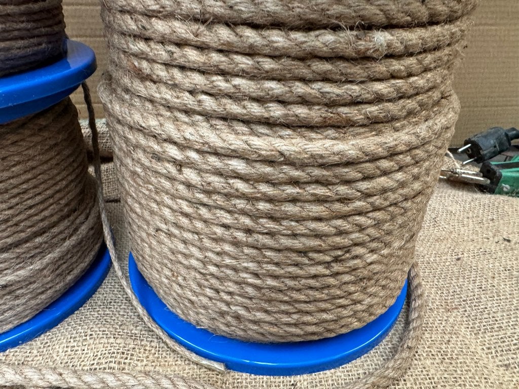 TOUW JUTE 10mm/haspels a 100mtr., Ophalen, Nieuw