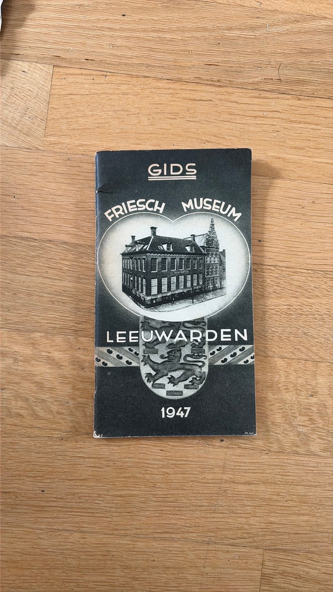 Gids Friesch Museum Leeuwarden 1947, Ophalen of Verzenden