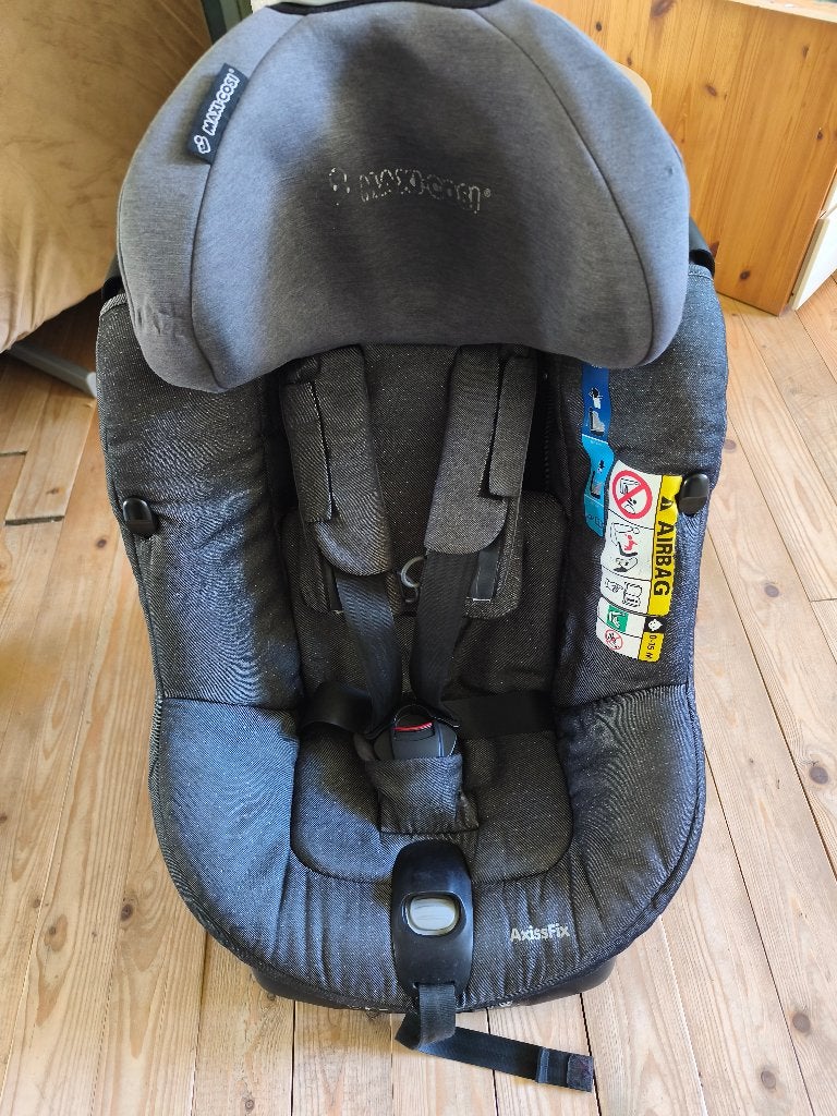 Autostoel MaxiCosi Axissfix, Kinderen en Baby's, Autostoeltjes, Ophalen, Verstelbare rugleuning, Gebruikt, 9 t/m 18 kg