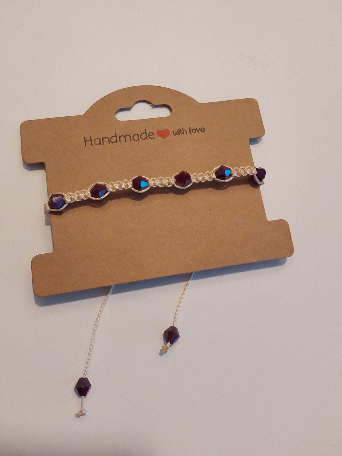 macrame armbandje, Sieraden, Tassen en Uiterlijk, Armbanden, Verzenden, Nieuw