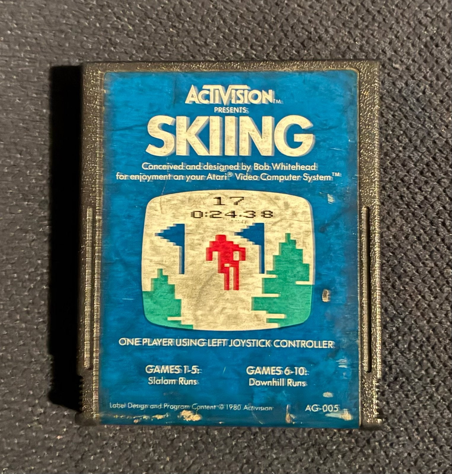 Atari 2600 Skiing, Spelcomputers en Games, Games | Atari, Gebruikt, Verzenden, 1 speler, Vanaf 3 jaar