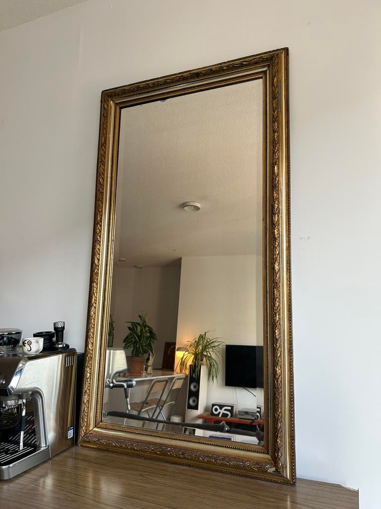 Vintage Mirror (parisian style), Huis en Inrichting, Woonaccessoires | Spiegels, Ophalen, Minder dan 50 cm, Zo goed als nieuw