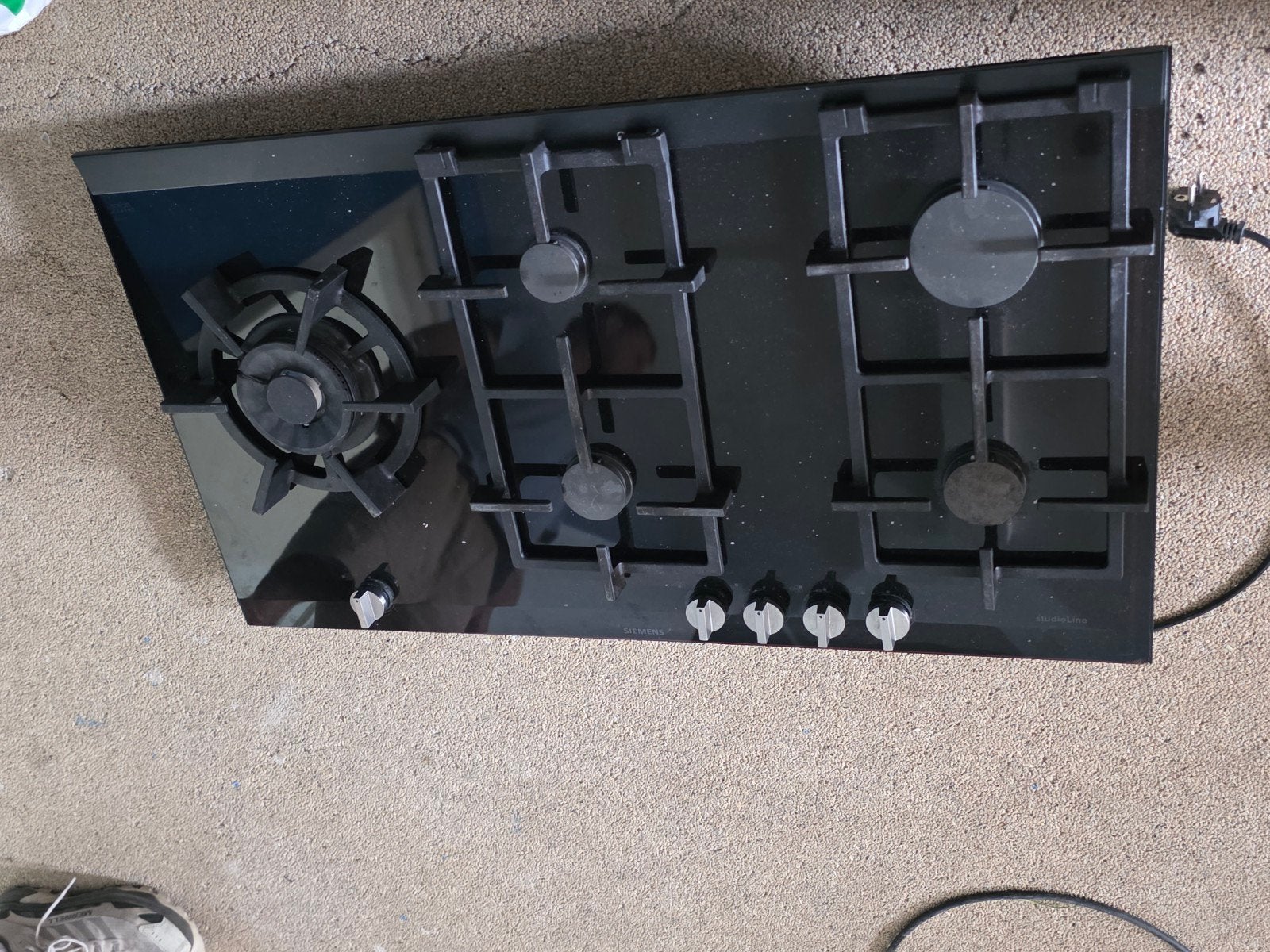 Siemens StudioLine Gasfornuis - 5 Pitten, Ophalen, Gebruikt, Gas, Vrijstaand