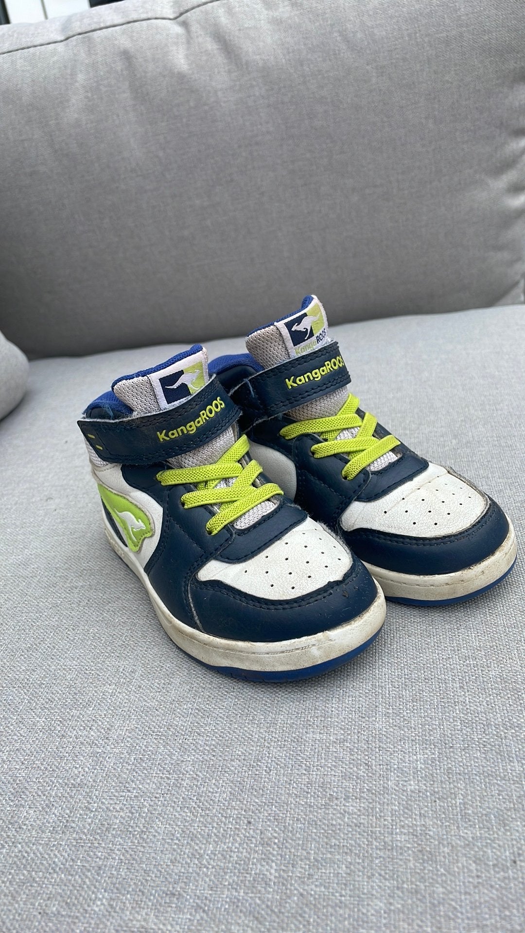 Kangaroos halfhoge sneakers, Schoenen, Ophalen of Verzenden, Zo goed als nieuw, Jongen