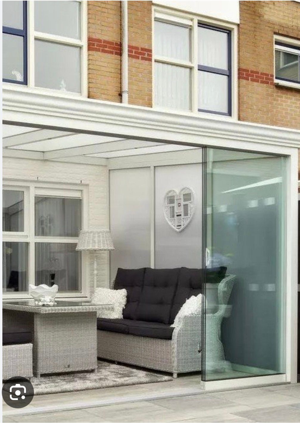 Witte aluminium overkapping 5x2,5 meter, Ophalen, Zo goed als nieuw, Veranda