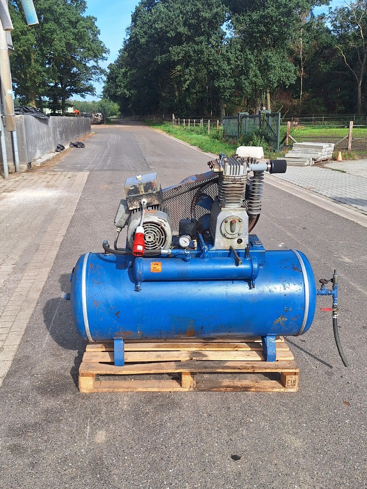 Creemers Compressor, Doe-het-zelf en Verbouw, 100 liter of meer, Ophalen, Gebruikt