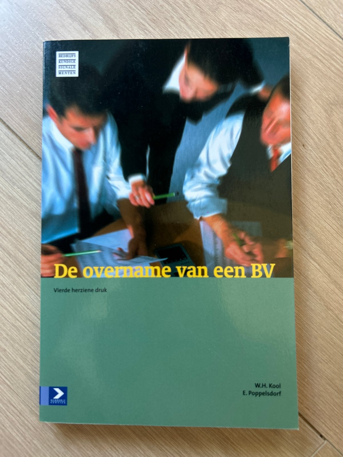 De overname van een BV - W.H. Kool & E. Poppelsdorf, Boeken, Ophalen of Verzenden, Gamma, Zo goed als nieuw, HBO