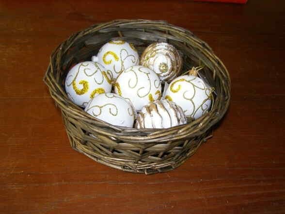 Kerstballen met goud, Ophalen of Verzenden, Nieuw