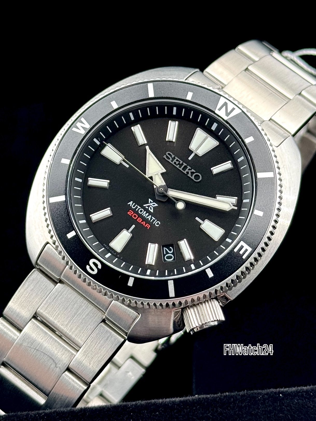 Seiko Prospex Land Tortoise SRPH17K1., Staal, Polshorloge, Ophalen of Verzenden, Zo goed als nieuw