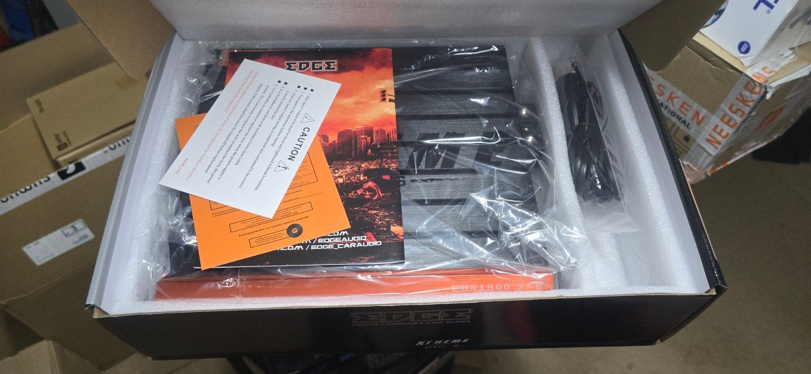 EDGE Xtreme EDX1800.2FD 7200 Watt 2-kanaals versterker, Ophalen of Verzenden, Nieuw
