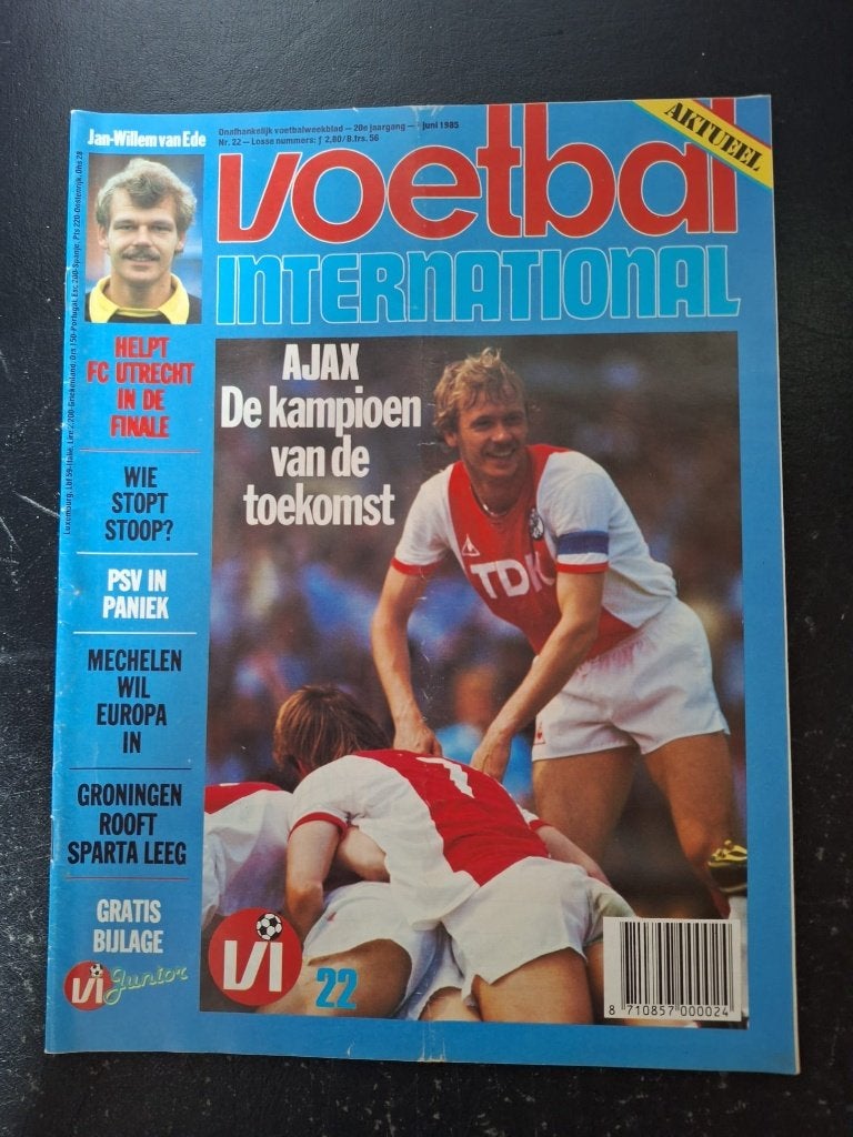 Magazine - Ajax landskampioen 1985, Ophalen of Verzenden, Zo goed als nieuw, Ajax, Boek of Tijdschrift