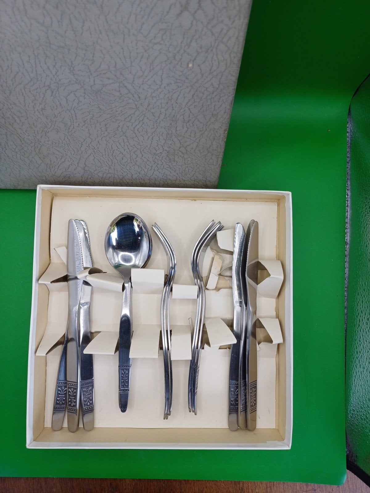 Vintage bestekset 6x jaren 60 vorige eeuw., Ophalen of Verzenden