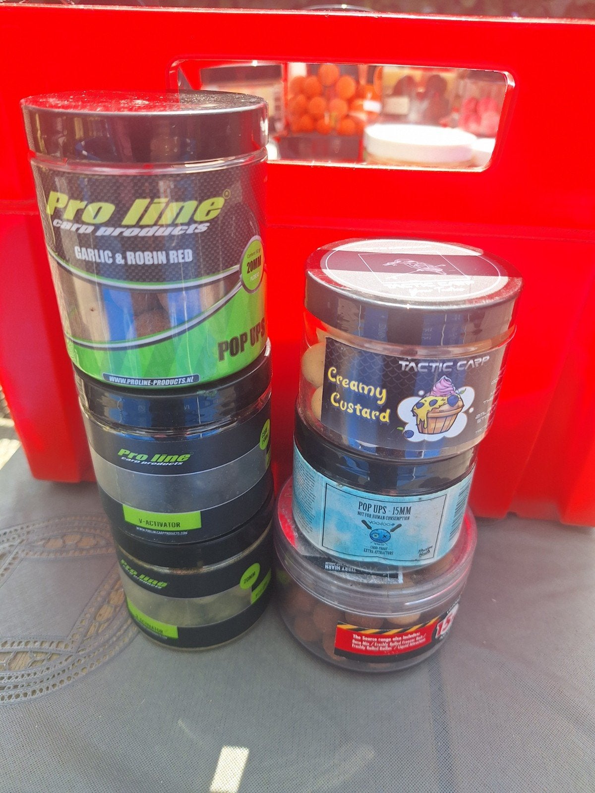 Pro line / Dynamic, Dreambaits pop up, Watersport en Boten, Hengelsport | Karpervissen, Ophalen of Verzenden, Overige typen
