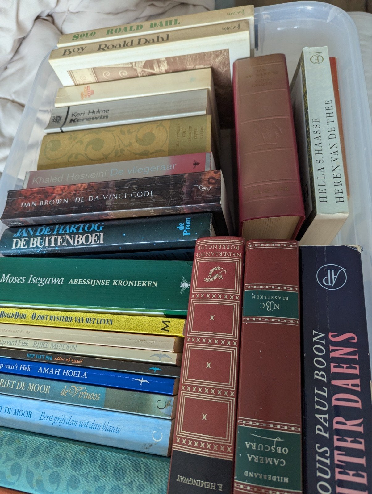 Circa 40 boeken GRATIS af te halen, Ophalen, Gelezen