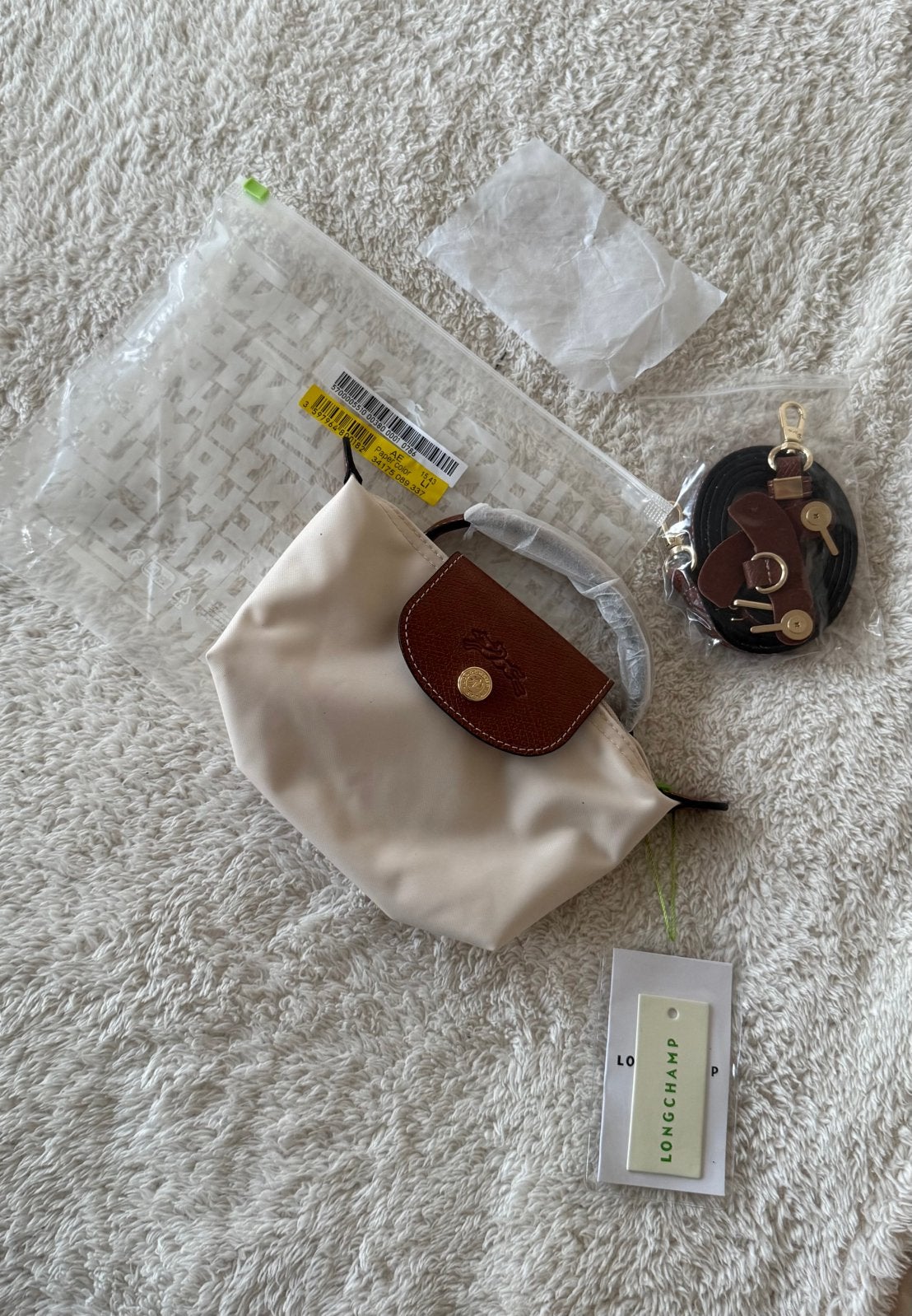 Longchamps tas - beige - nieuw, Verzenden, Nieuw