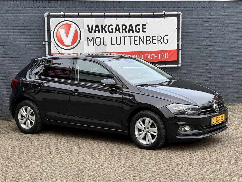 VOLKSWAGEN Polo 1.0 MPI 80pk Comfortline, APPLE CARPLAY, AIR, 1025 kg, Stof, Zwart, Origineel Nederlands