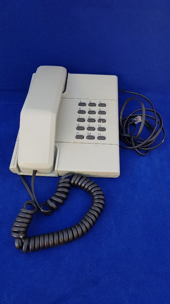 PTT Twintoon 10 grijs vintage telefoon. 7B4, Tweedehands verkoop, Tweedehands verkoop, Gebruikt, Ophalen of Verzenden