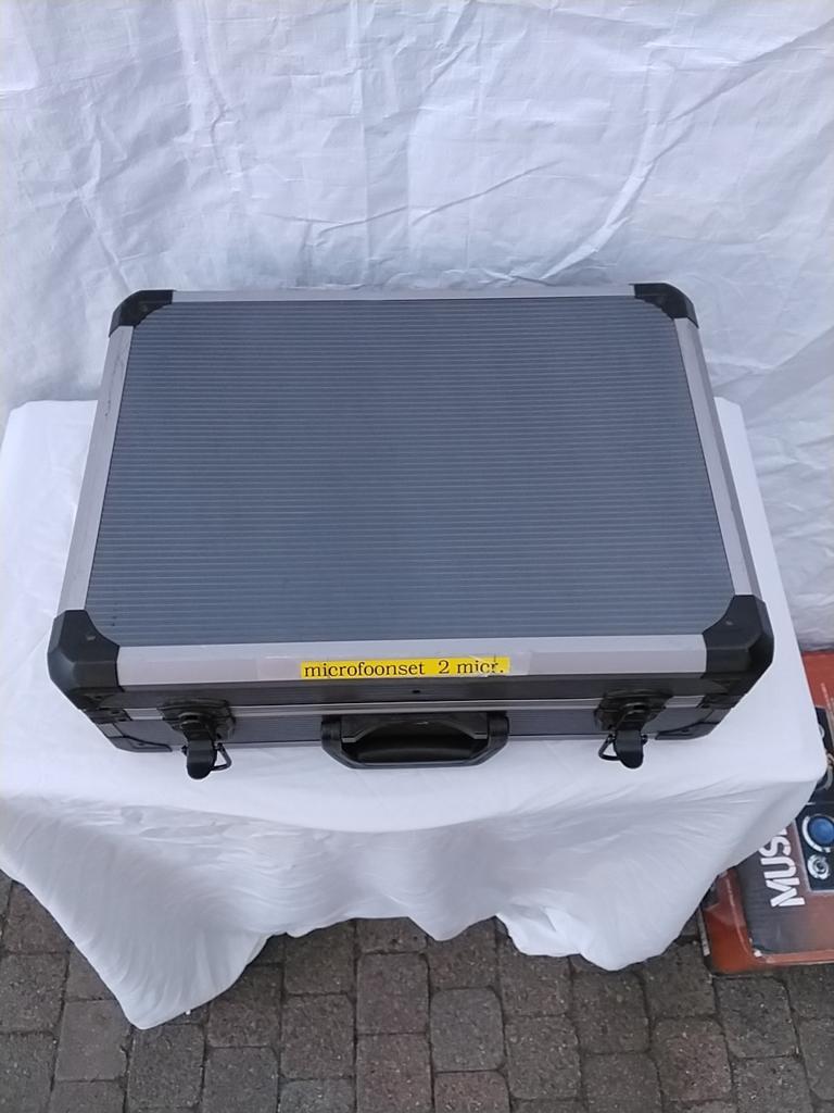 Samson Draadloze Microfoonset met 2 Microfoons in Koffer, Ophalen of Verzenden, Zo goed als nieuw, Zangmicrofoon, Draadloos