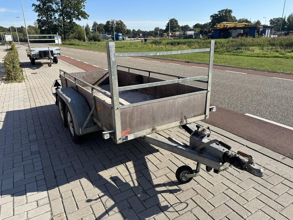 Hapert tandemasser bakwagen 300x130cm koopje 595,00, Gebruikt