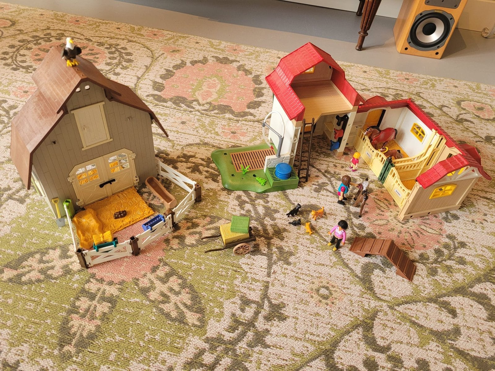 Playmobil manege, Ophalen, Gebruikt, Complete set, Overige typen