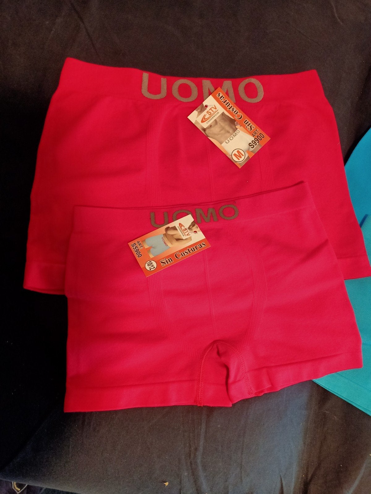Boxershorts voor vader en zoon - Rood, Kleding | Heren, Ondergoed, Ophalen of Verzenden, Rood, Uomo, Boxer