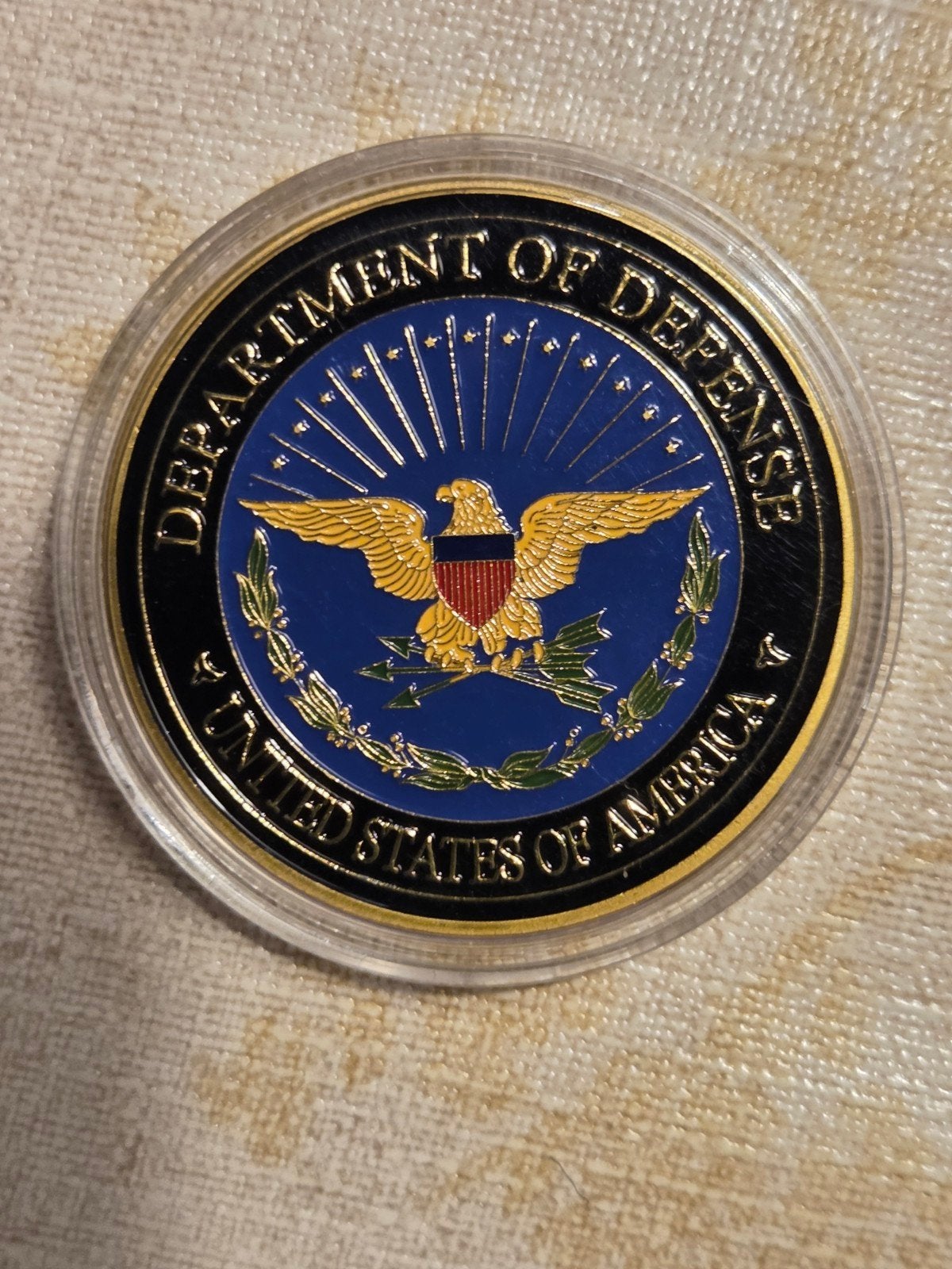 The Pentagon Challenge Coin - US Armed Forces, Ophalen of Verzenden, Nieuw