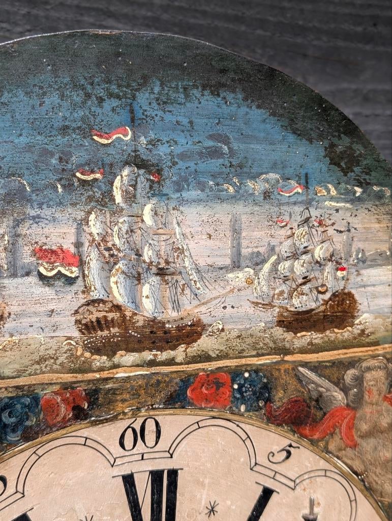 Antieke kort staat klok 18 eeuw. €375., Antiek en Kunst, Antiek | Klokken, Ophalen