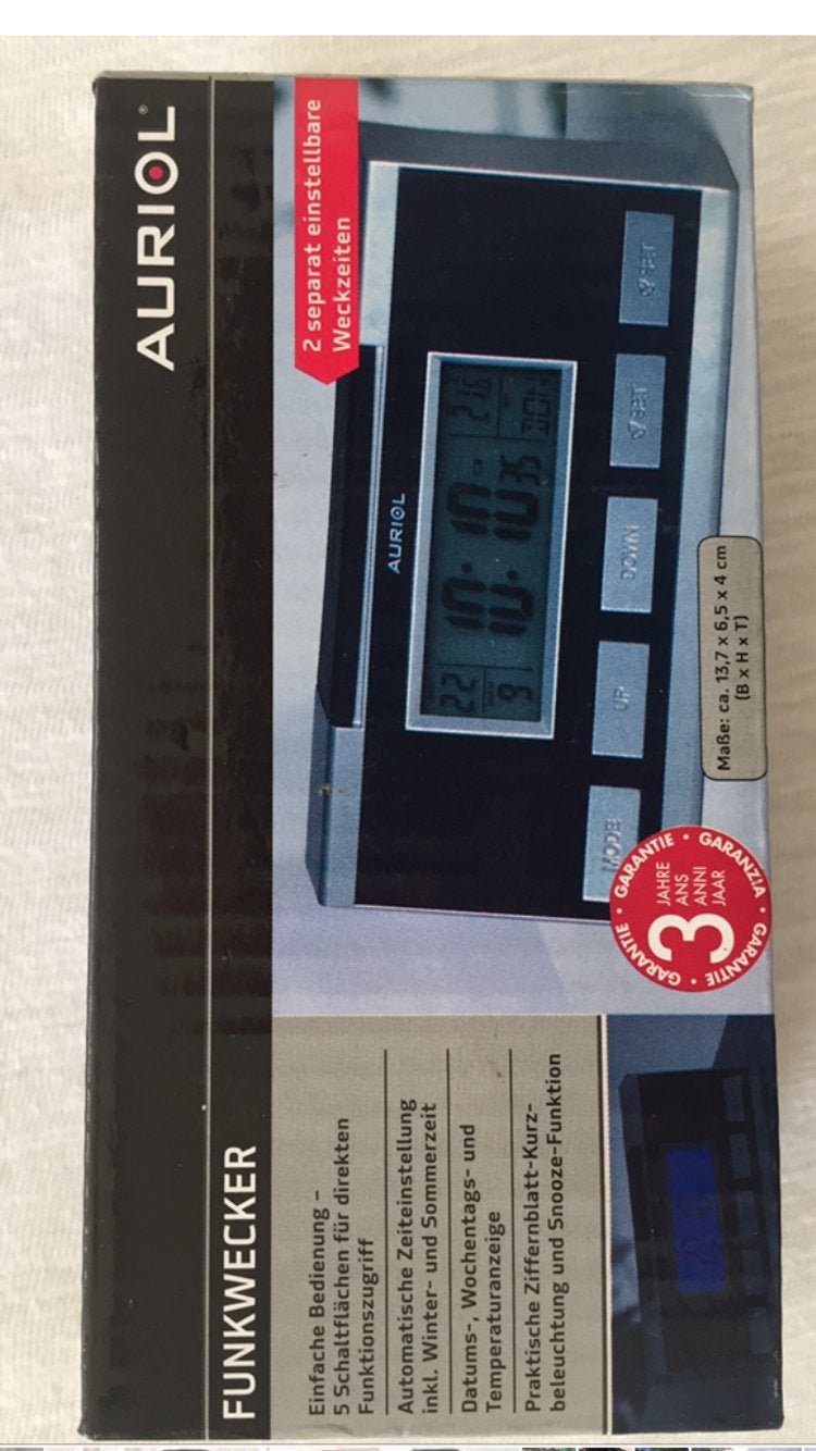 Vintage radiowekker(nieuw), Ophalen of Verzenden, Nieuw, Digitaal