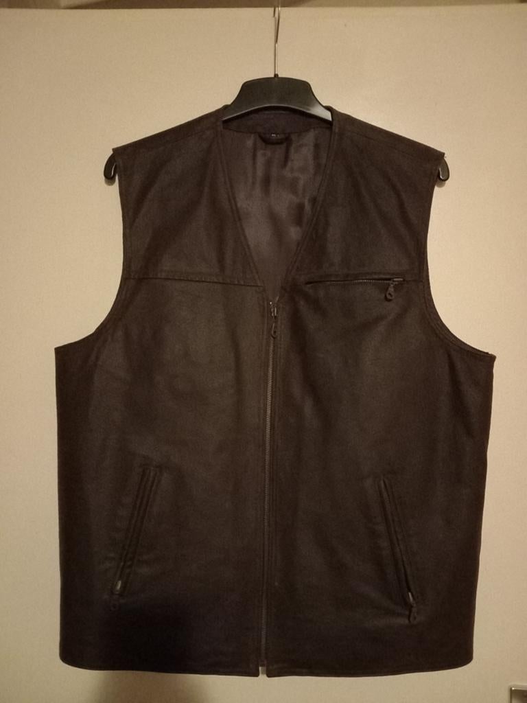 Nieuw bruin lederen heren gilet - maat XL (valt als XXL), Kleding | Dames, Ophalen of Verzenden, Nieuw, Maat 46/48 (XL) of groter