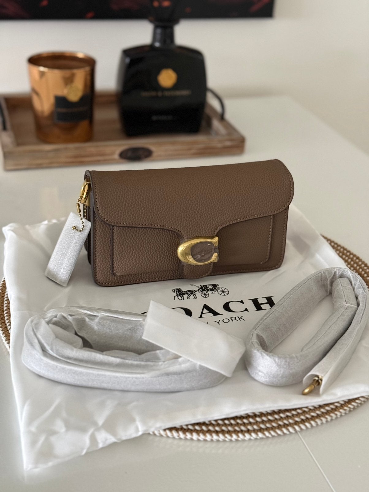 Coach tabby tas taupe nieuw, Sieraden, Tassen en Uiterlijk, Ophalen of Verzenden, Nieuw