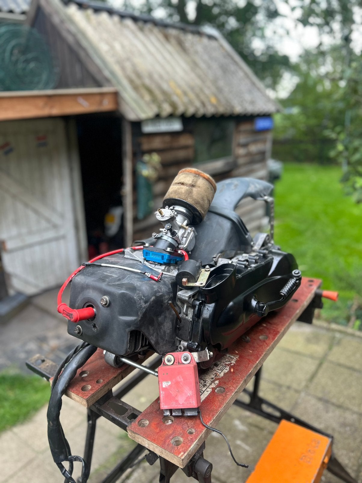Piaggio skipper blok 125cc plug and play MET PAPIEREN, Ophalen of Verzenden, Zo goed als nieuw, Blok, Piaggio