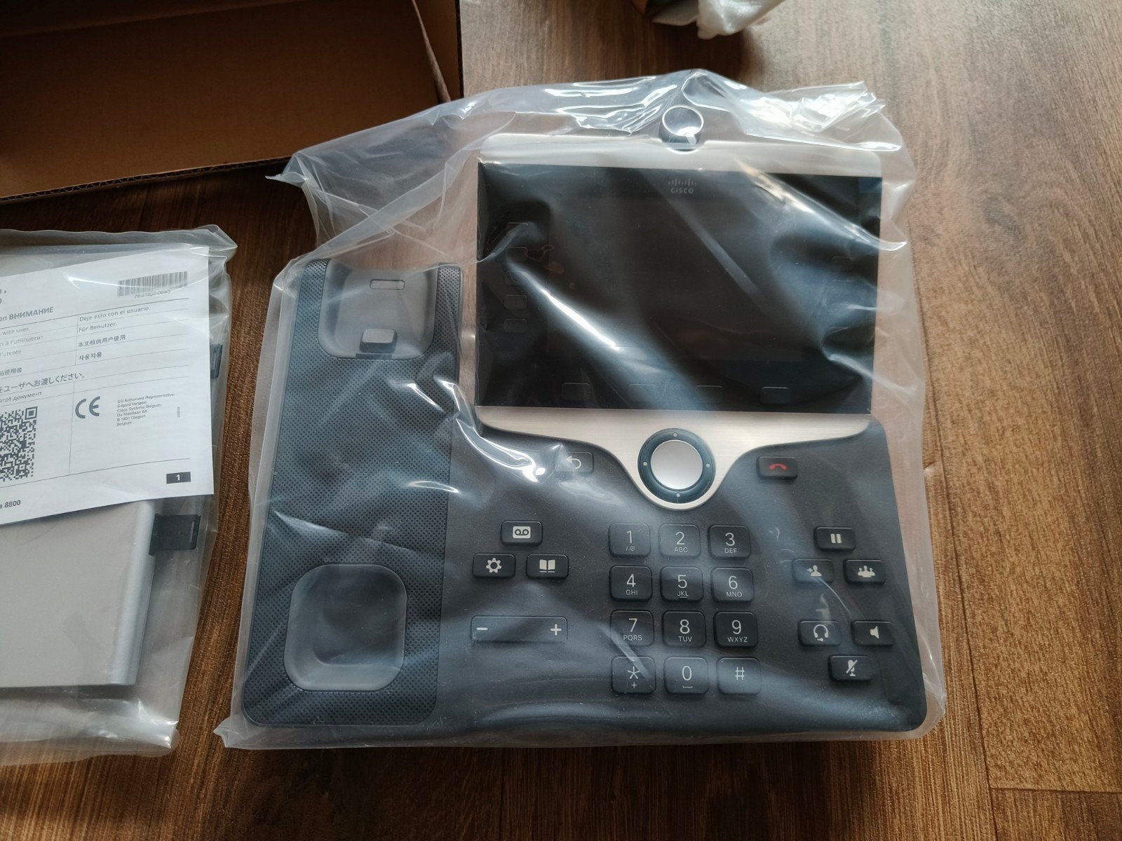 Cisco IP-telefoon CP-8845 - Nieuw in doos, Ophalen of Verzenden, Nieuw, 1 handset