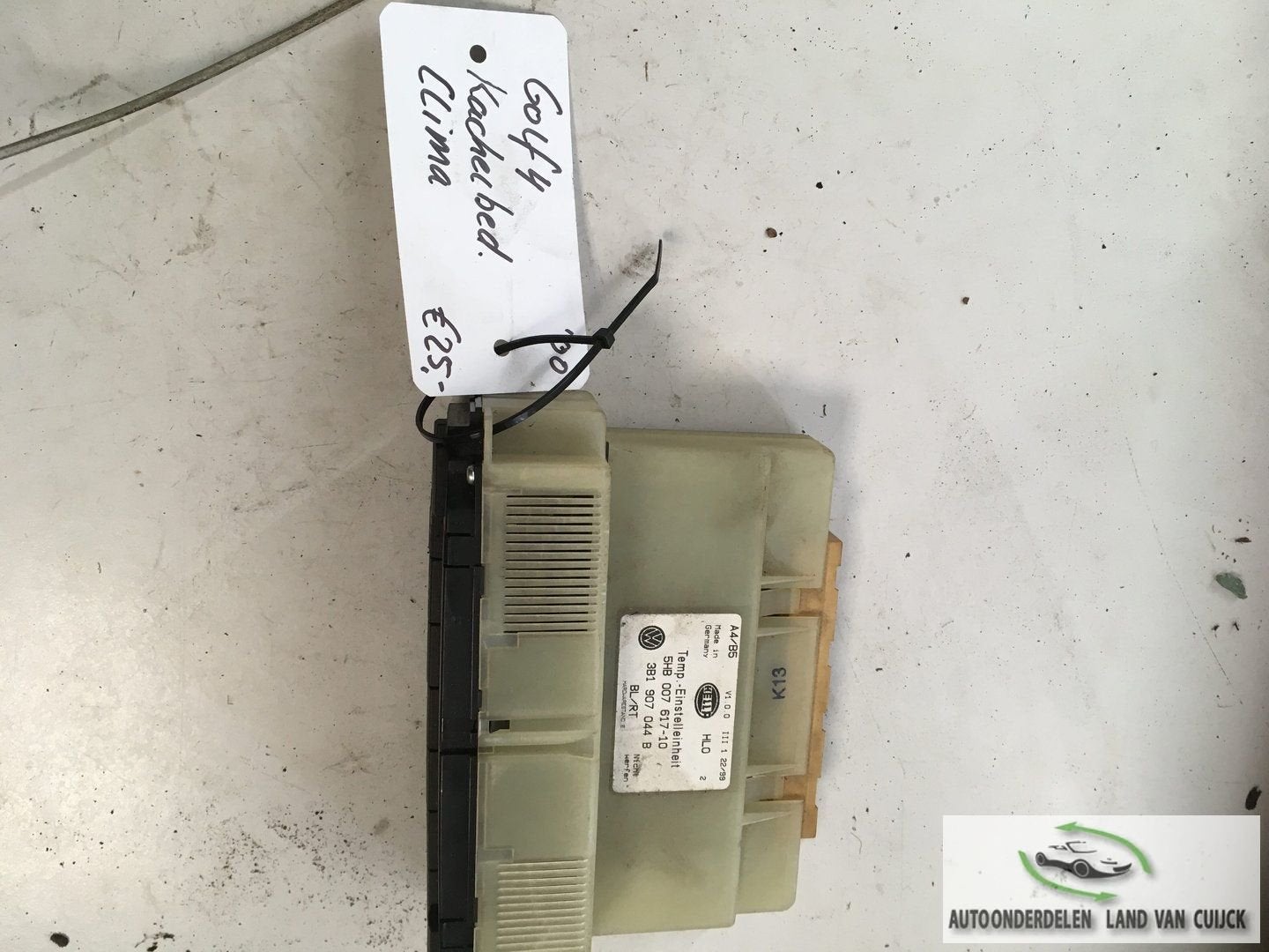 Vw Golf 4 Clima bedieningspaneel 2000
