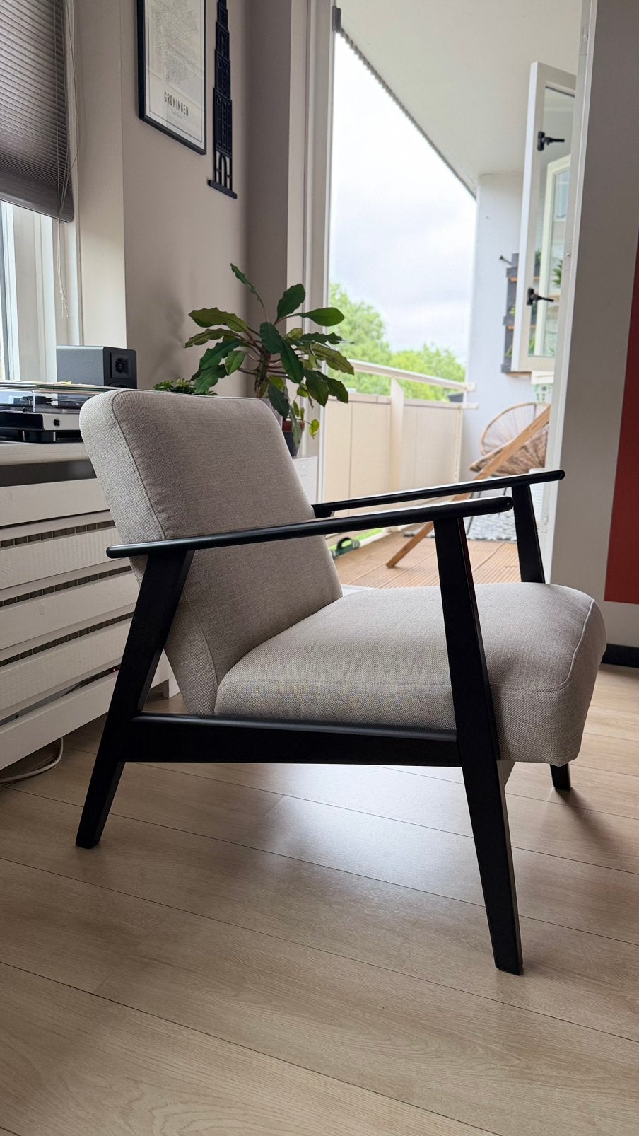 IKEA EKENÄSET Fauteuil/stoel – Nieuwstaat, Ophalen, Zo goed als nieuw, 75 tot 100 cm, 50 tot 75 cm