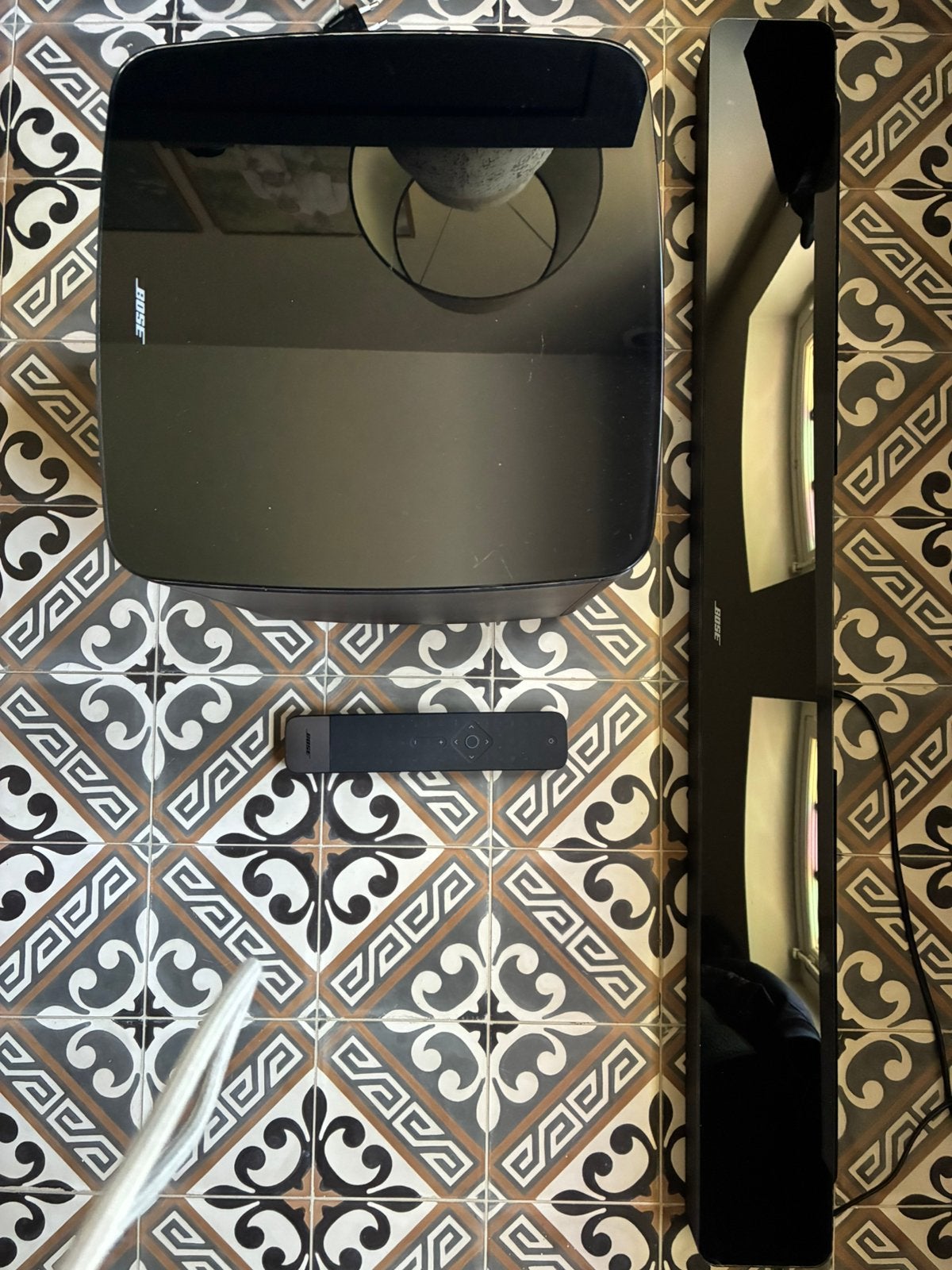 Bose 700 subwoofer soundbar set, als nieuw, Ophalen, Zo goed als nieuw, Subwoofer, Bose