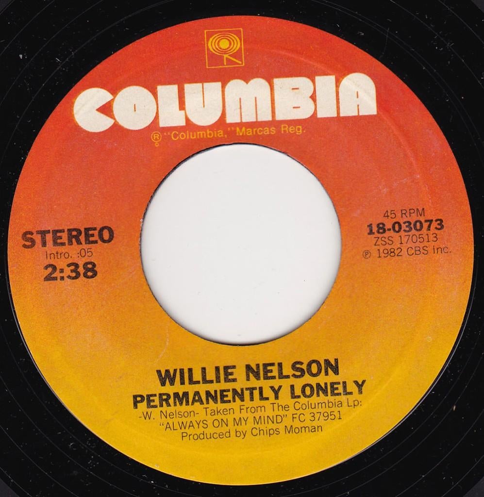 Willie Nelson - Permanently Lonely 7", Cd's en Dvd's, Vinyl Singles, 7 inch, Single, Ophalen of Verzenden, Pop